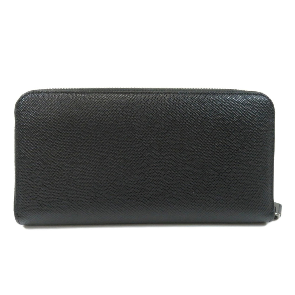Prada Long Wallet Motif Leather